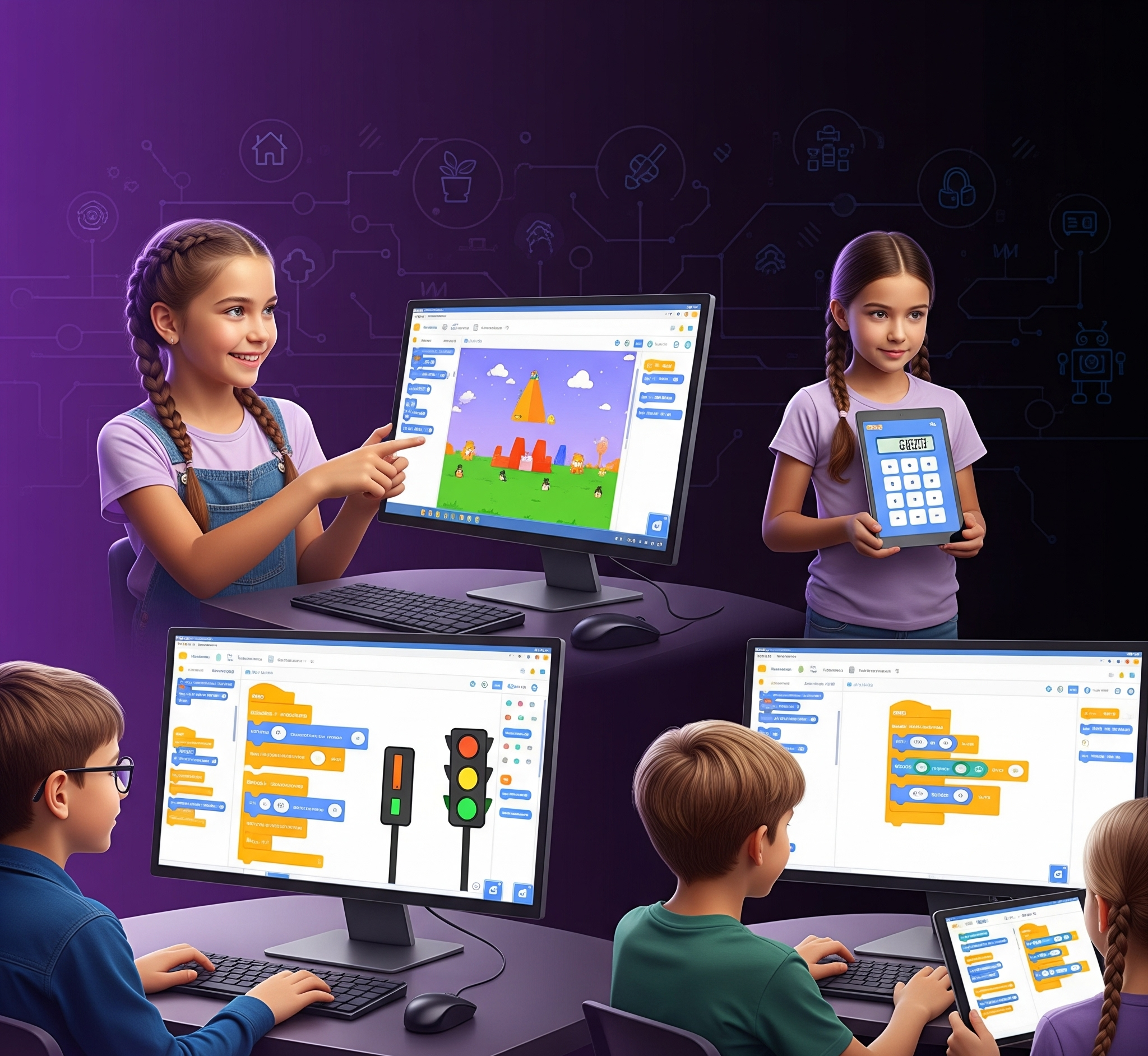 دورة سكراتش للأطفال